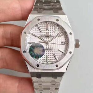 Audemars Piguet Royal Oak 15400 JF Factory V5 Hot Replica Watches Silver Dial