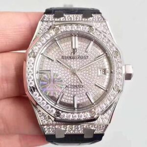 Audemars Piguet Royal Oak 15450 JF Factory Diamond Dial Hot Replica Watches