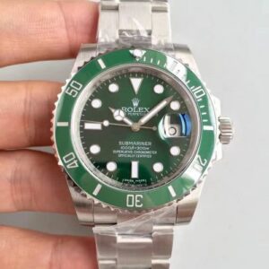 Rolex Submariner Date 116610LV Noob Factory V9 Hot Replica Watches Green Ceramic Bezel