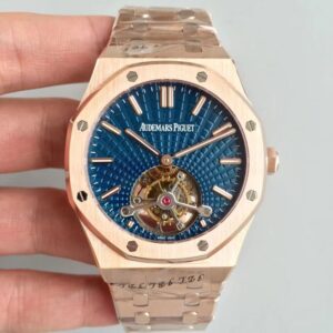 Audemars Piguet Royal Oak Tourbillon Extra Thin 26522 R8 Factory Hot Replica Watches Blue Dial
