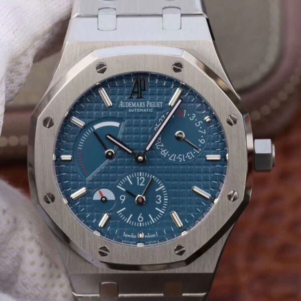 Audemars Piguet Royal Oak GMT 41MM 26120 TWA Factory Hot Replica Watches Blue Dial