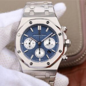 Audemars Piguet Royal Oak Chronograph 26331ST.OO.1220ST.01 JH Factory Hot Replica Watches Blue Dial