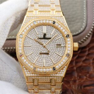 Audemars Piguet Royal Oak 15400.OR01 Hot Replica Watches Diamonds Dial
