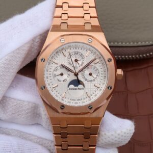 Audemars Piguet Royal Oak 41MM 26574OR.OO.1220OR.01 JF Factory Hot Replica Watches White Dial
