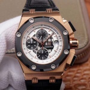 Audemars Piguet Royal Oak Offshore 26078RO.OO.D002CR.01 JF Factory Hot Replica Watches Semi-hollow Dial