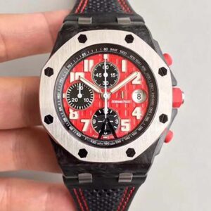Audemars Piguet Royal Oak Offshore Singapore GP F1 26190OS.OO.D003CU.01 JF Factory Hot Replica Watches Red Dial
