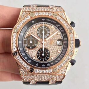 Audemars Piguet Royal Oak Offshore 26067OR.ZZ.D002CR.01 JF Factory Hot Replica Watches V3 Diamond Dial