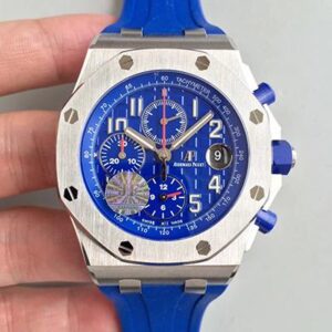 Audemars Piguet Royal Oak Offshore Chronograph 26470 JF Factory Hot Replica Watches V2 Blue Dial