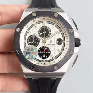 Audemars Piguet Royal Oak Offshore 26400SO.OO.A002CA.01 JF Factory Hot Replica Watches V2 White Dial