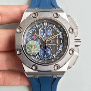 Audemars Piguet Royal Oak Offshore Michael Schumacher 26568PM.OO.A021CA.01 JF Factory Hot Replica Watches V8 Dark Grey Dial