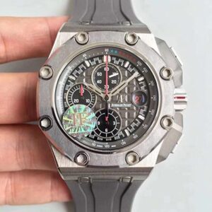 Audemars Piguet Royal Oak Offshore Michael Schumacher 26568IM.OO.A004CA.01 JF Factory Hot Replica Watches Anthracite Dial