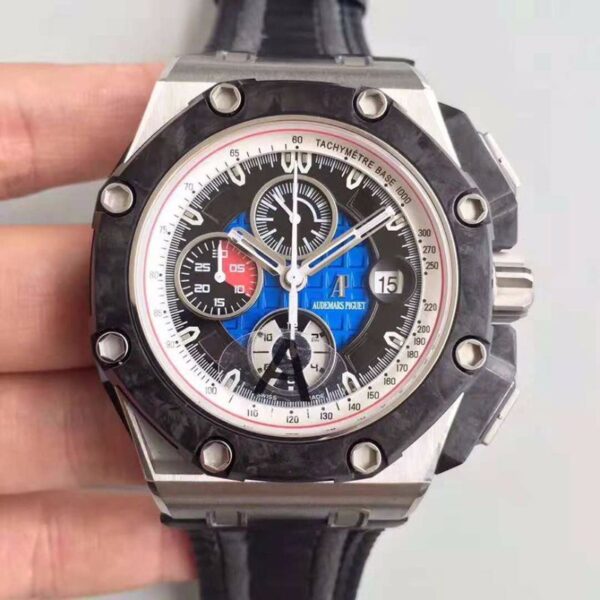 Audemars Piguet Royal Oak Offshore Grand Prix 26290PO.OO.A001VE.01 JF Factory Hot Replica Watches V3 Blue Dial