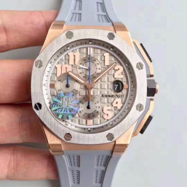 Audemars Piguet Royal Oak Offshore LeBron James 26210OI.OO.A109CR.01 JF Factory Hot Replica Watches V5 Gray Dial