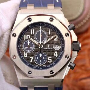 Audemars Piguet Royal Oak Offshore Chronograph 2018 SIHH 26470 JF Factory Hot Replica Watches V2 Black Textured Dial
