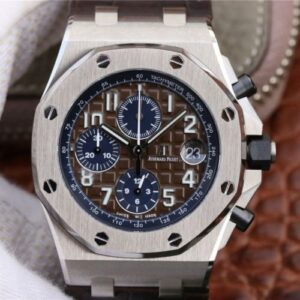 Audemars Piguet Royal Oak Offshore 26470ST.OO.A099CR.01 JF Factory Hot Replica Watches Brown Dial