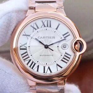 Ballon Bleu De Cartier 42MM W69006Z2 V9 Factory Hot Replica Watches White Textured Dial