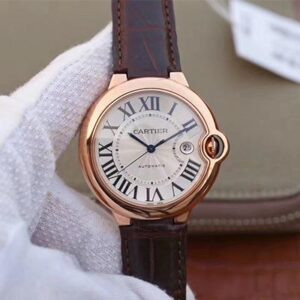 Ballon Bleu De Cartier 42MM WGBB0017 V9 Factory Hot Replica Watches Silver Dial