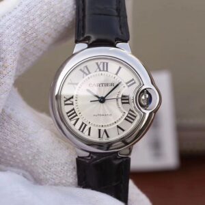 Ballon Bleu De Cartier 33mm W6920086 V6 Factory Hot Replica Watches White Dial