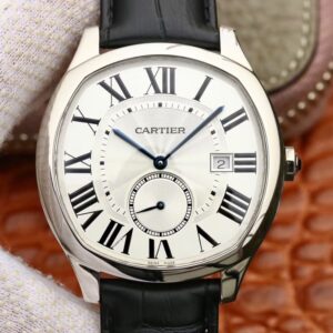 Drive De Cartier WSNM0004 GS Factory Hot Replica Watches White Dial