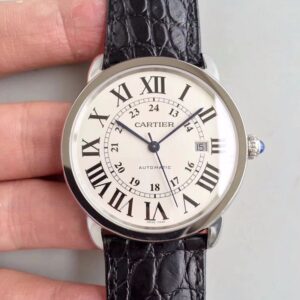 Ronde Solo De Cartier W6701010 42MM ZF Factory Hot Replica Watches White Dial
