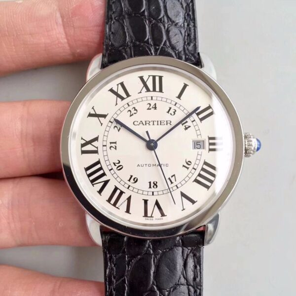 Ronde Solo De Cartier W6701010 42MM ZF Factory Hot Replica Watches White Dial