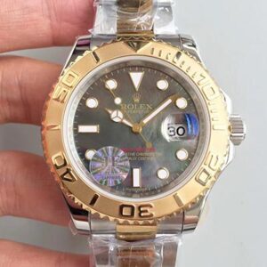 Rolex Yacht Master 116621 40mm JF Factory Hot Replica Watches Patina Dial