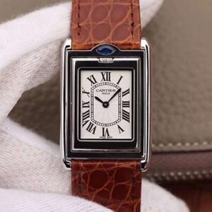 Cartier Tank Solo Ladies W5200025 Hot Replica Watches White Dial