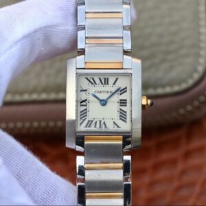 Cartier Tank Francaise Ladies W51007Q4 Hot Replica Watches White Dial