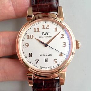 IWC Da Vinci Automatic IW356601 Rose Gold MKS Factory Hot Replica Watches White Dial