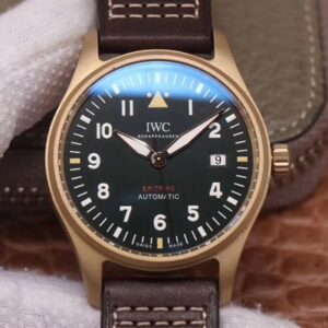 IWC Pilot Spitfire IW326802 MKS Factory Hot Replica Watches Olive Green Dial
