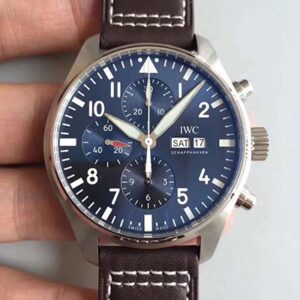 IWC Pilot Chronograph Edition Le Petit Prince IW377713 ZF Factory Hot Replica Watches Blue Dial