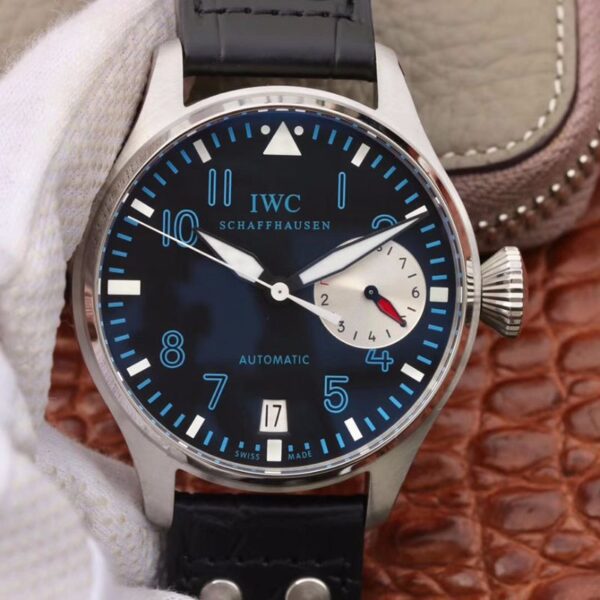 IWC Pilot Alexei Nemov IW500431 ZF Factory Hot Replica Watches Blue Dial