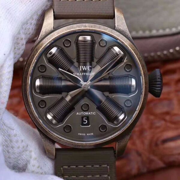 IWC Schaffhausen Pilot Top Gun Special Hot Replica Watches Fuse Dial