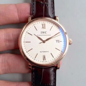 IWC Portofino Automatic IW356504 MKS Factory Hot Replica Watches Milky White Dial