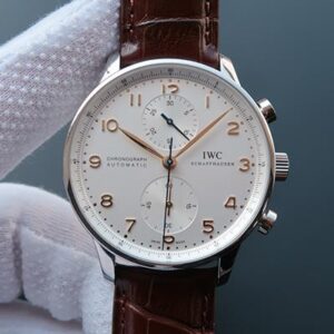 IWC Portugieser Chronograph IW371445 ZF Factory Hot Replica Watches White Dial