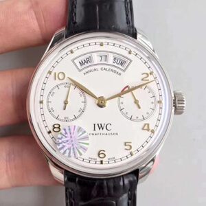 IWC Portugieser Annual Calendar IW503501 YL Factory Hot Replica Watches White Dial