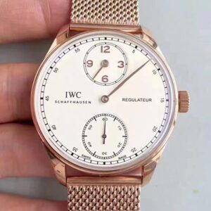 IWC Portugieser Regulateur IW544402 YL Factory Hot Replica Watches White Dial