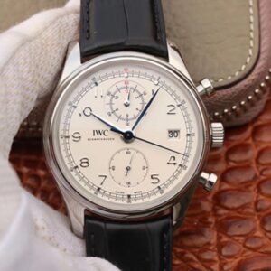 IWC Portugieser Chronograph Classic IW390403 ZF Factory Hot Replica Watches White Dial