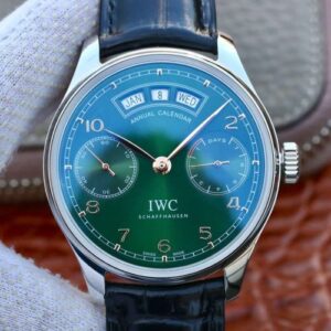 IWC Portugieser Annual Calendar IW503510 YL Factory Hot Replica Watches Green Dial