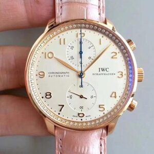 IWC Portuguese Chronograph ZF Factory Hot Replica Watches White Dial