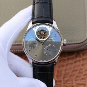 IWC Portuguese Tourbillon IW504210 ZF Factory Hot Replica Watches Anthracite Dial