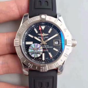 Breitling Avenger II GMT A3239011/BC35/152S GF Factory Hot Replica Watches Black Dial