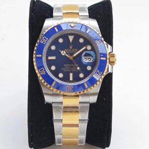 Rolex Submariner Date 116613LB VR Factory Hot Replica Watches Yellow Gold Wrapped Blue Dial