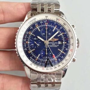 Breitling Navitimer Montbrillant Datora A21330 JF Factory Hot Replica Watches Blue Dial