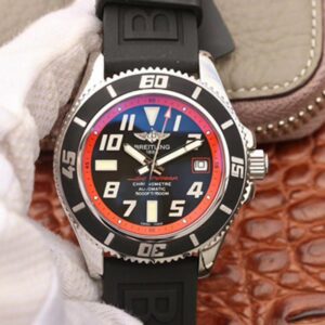 Breitling Superocean 42 Abyss Red A1736402/BA31BKRD ZF Factory Hot Replica Watches Black Dial