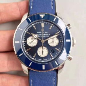 Breitling Superocean Heritage II Chronograph 46 A1331216/C963/277S GF Factory Hot Replica Watches Blue Dial