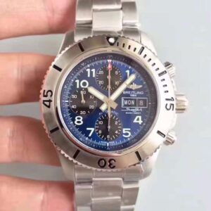Breitling Superocean Chronograph Steelfish A13341C3/C893 GF Factory Hot Replica Watches Blue Dial