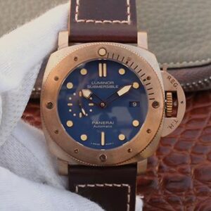 Panerai Luminor Submersible 1950 3 Days Automatic Bronzo PAM671 VS Factory Hot Replica Watches V2 Blue Dial