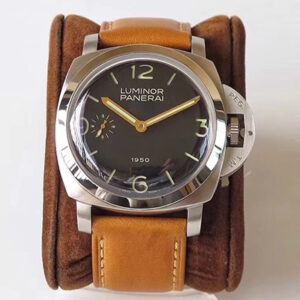 Panerai Luminor 1950 PAM127 ZF Factory Hot Replica Watches Superlumed Black Dial