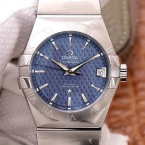 Omega Constellation Co-Axial 38MM 123.10.38.21.03.001 VS Factory Hot Replica Watches Blue Dial